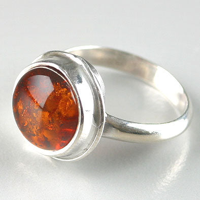 Classic Amber Ring