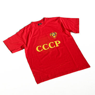 Red Soviet CCCP T-Shirt