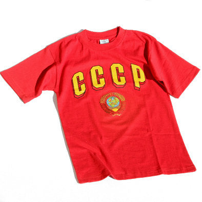 CCCP Soviet Coat of Arms Red T-Shirt