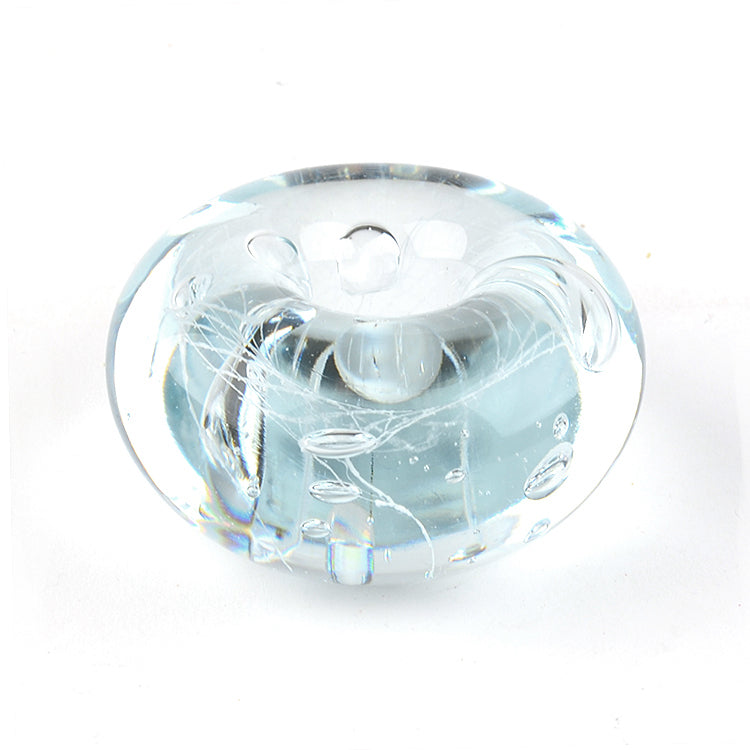 Art Glass Hand Blown Candle Holder