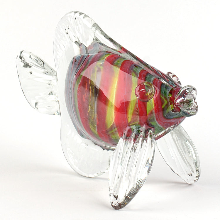 Handcrafted Figurine Tropical Art Glass Fish