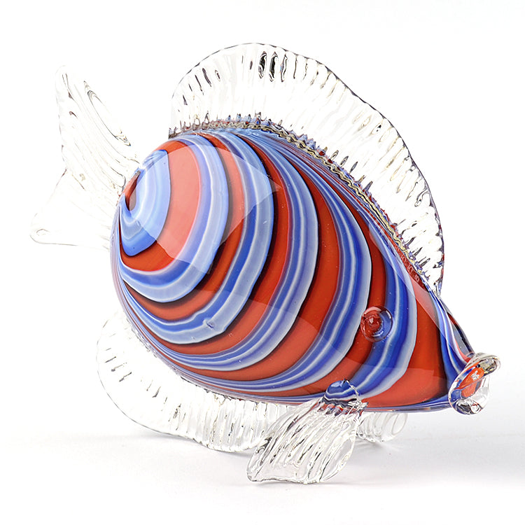 Large Art Glass Blown Fish