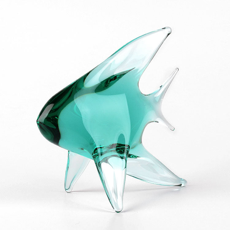 Elegant Fish Art Glass