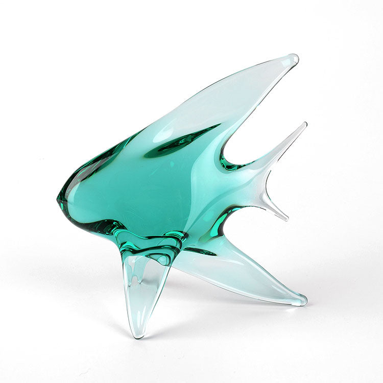 Elegant Fish Art Glass