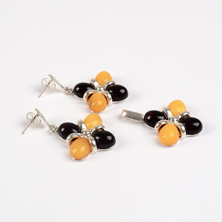 Butterscotch & Cherry Amber Set