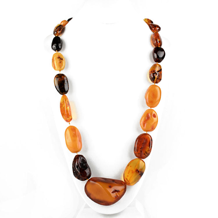 Giant Natural Amber Necklace