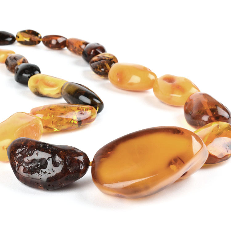 Giant Natural Amber Necklace