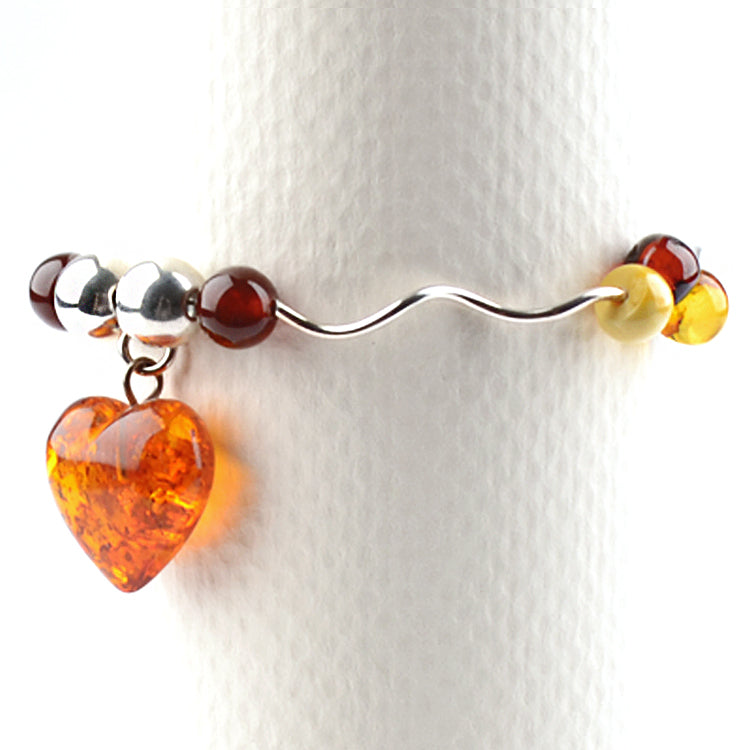 Valentine's Amber Bracelet