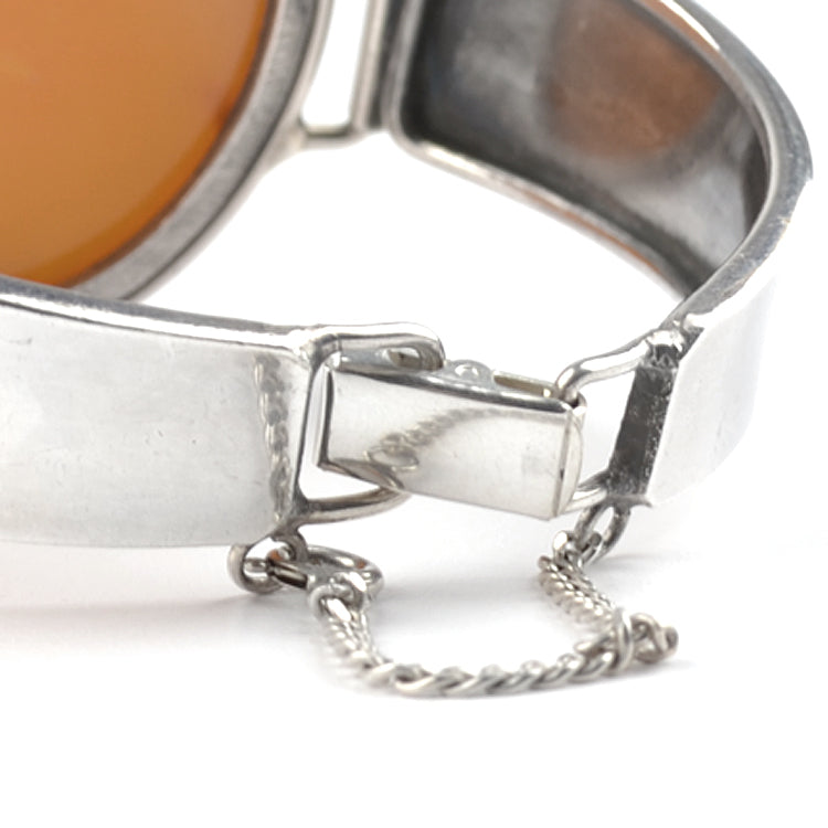 Vintage Royal Butterscotch Amber Cuff Bracelet