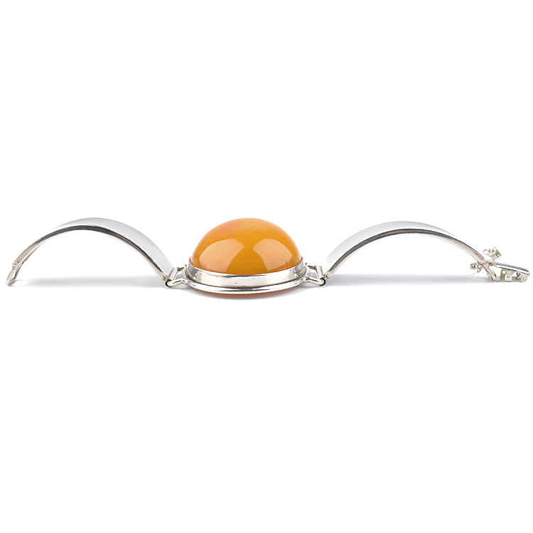 Vintage Royal Butterscotch Amber Cuff Bracelet