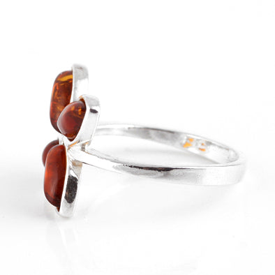 Petals Amber Ring