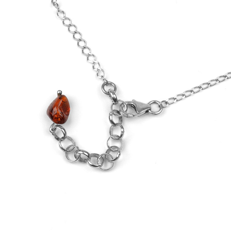 Bits of Amber Necklace