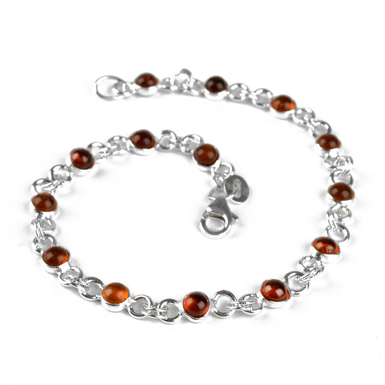 Dot To Dot Honey Amber Bracelet