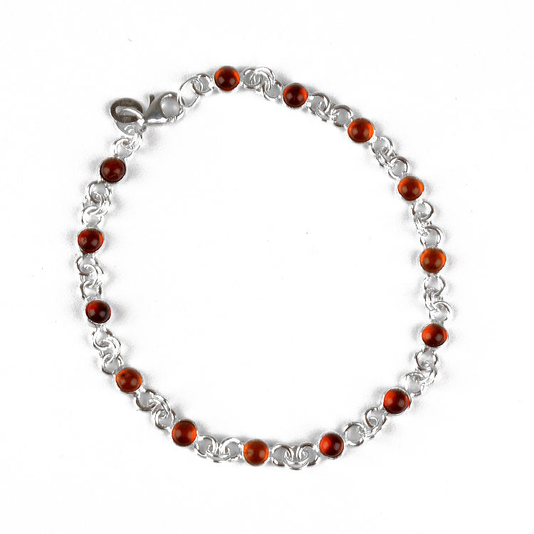 Dot To Dot Honey Amber Bracelet