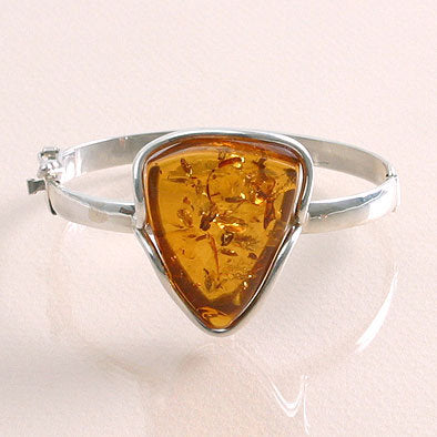 Amber Bracelet & Ring Jewelry Set