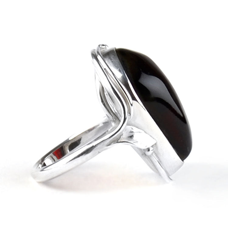 Artisan Cherry Amber Ring