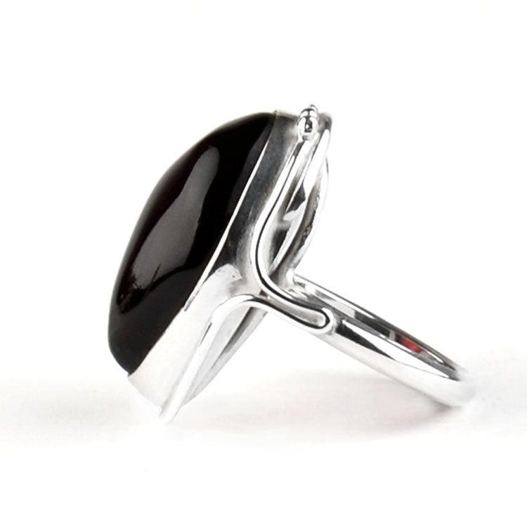Artisan Cherry Amber Ring