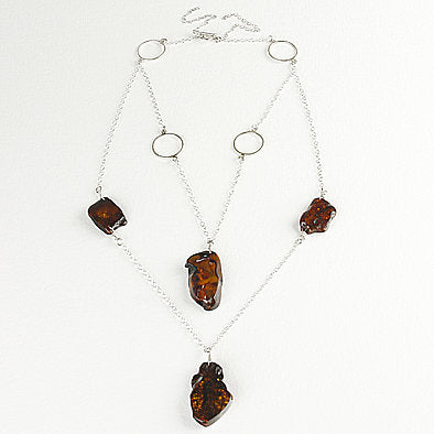 Designed Amber Necklace