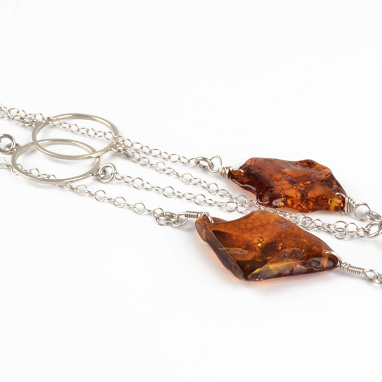 Designed Amber Necklace