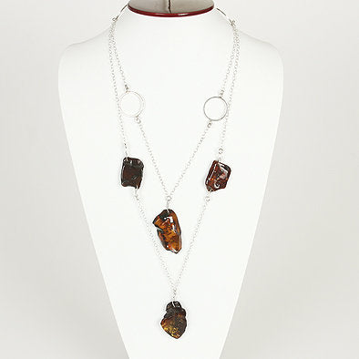 Designed Amber Necklace