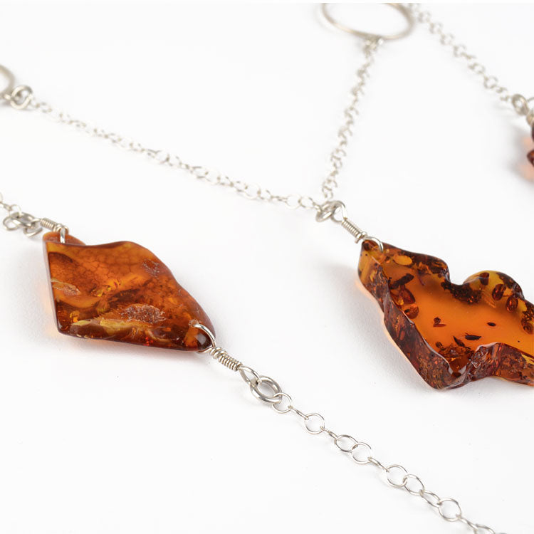 Designed Amber Necklace