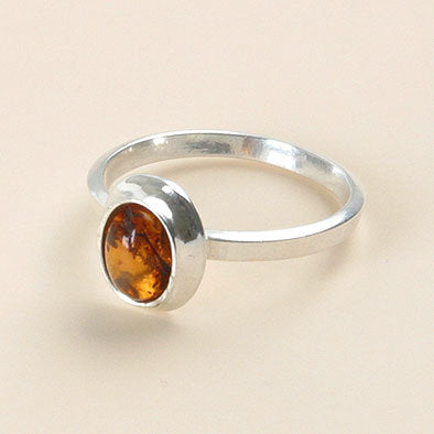 Honey Amber Ring