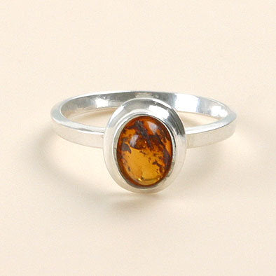 Honey Amber Ring