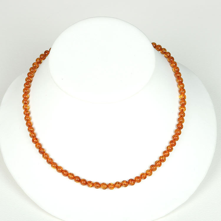 Pettit Beads Amber Necklace