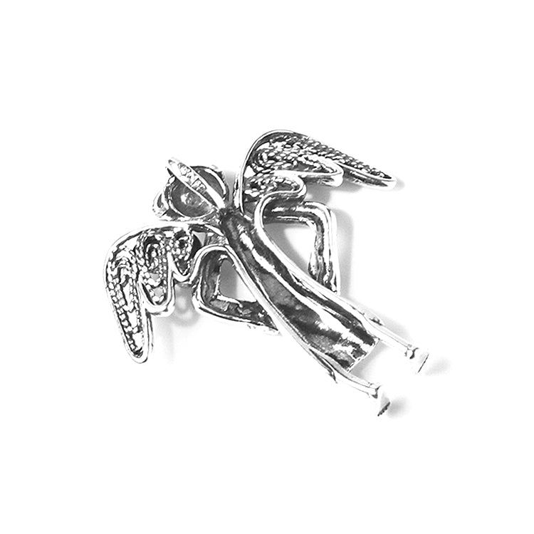 Guardian Angel Pendant with Amber Wings