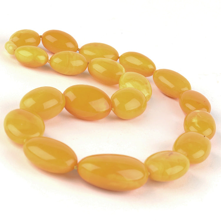 Classic Butterscotch Amber Necklace Set