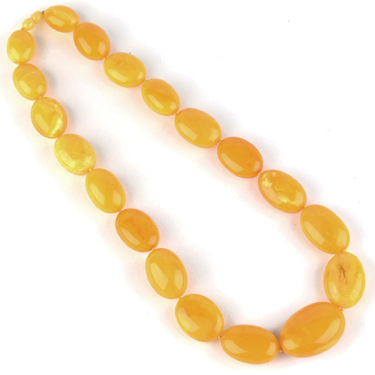 Classic Butterscotch Amber Necklace Set