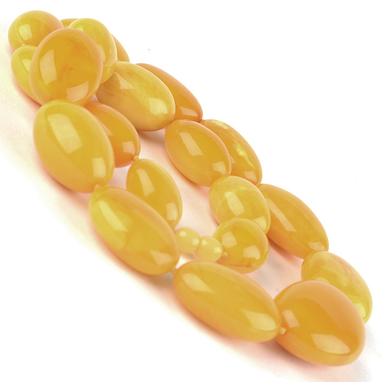 Classic Butterscotch Amber Necklace Set