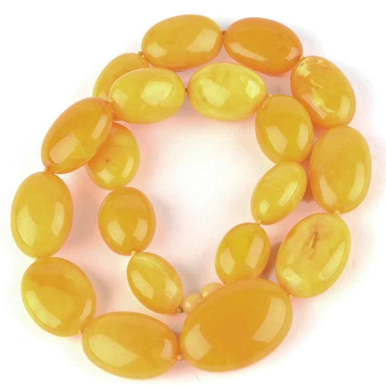 Classic Butterscotch Amber Necklace Set