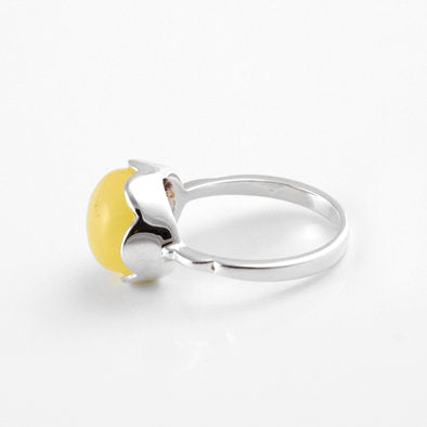 Bump Butterscotch Oval Ring