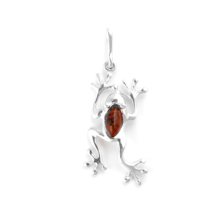 Leapfrog Cognac Amber Pendant