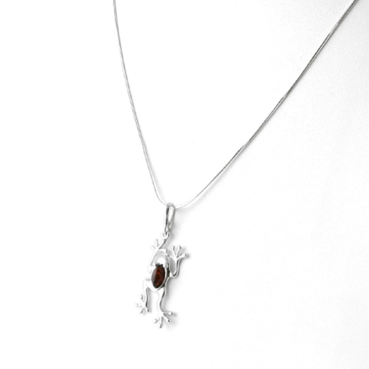 Leapfrog Cognac Amber Pendant