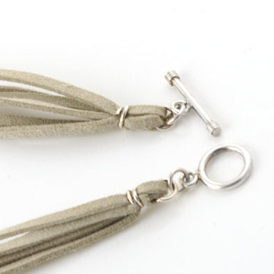 Amber & Silver Designer Necklace and Earrings Set