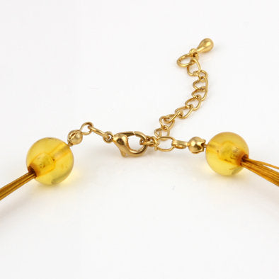 Drops of Honey Amber Necklace