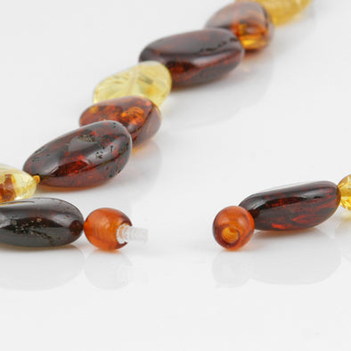 Natural Amber Beads Necklace