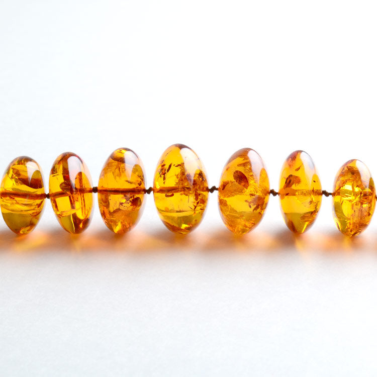 Big & Beautiful Honey Amber Beads Necklace