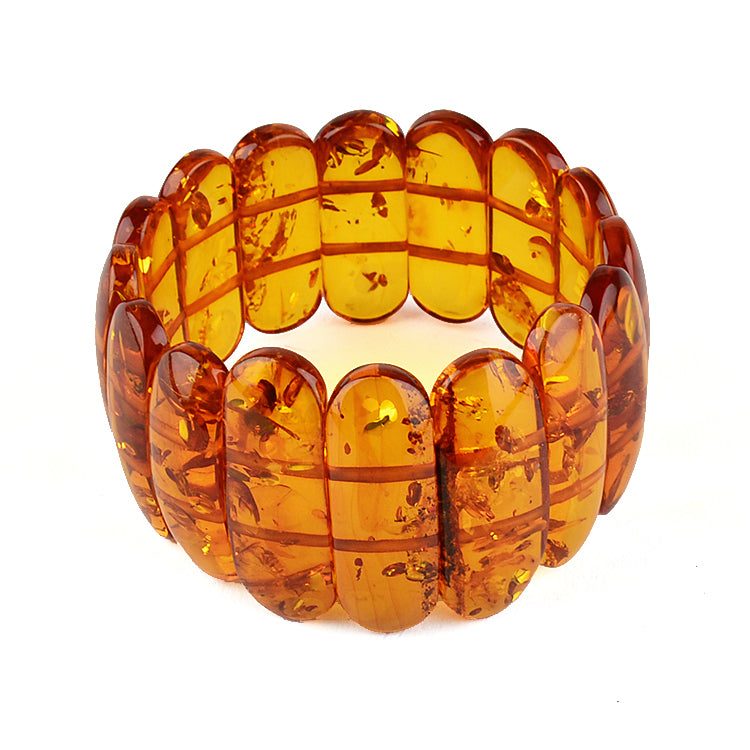 Glowing Honey Amber Bracelet