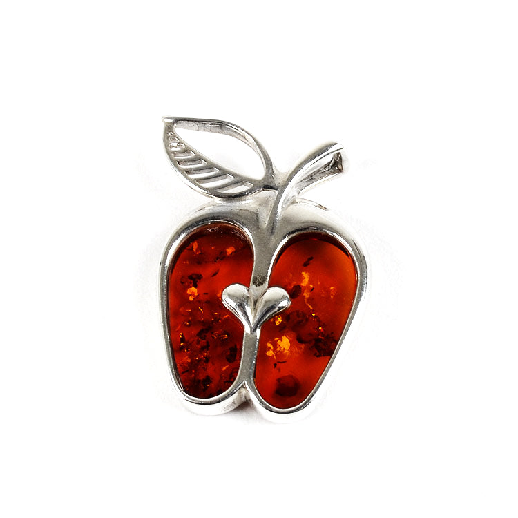 Amber Apple Pendant