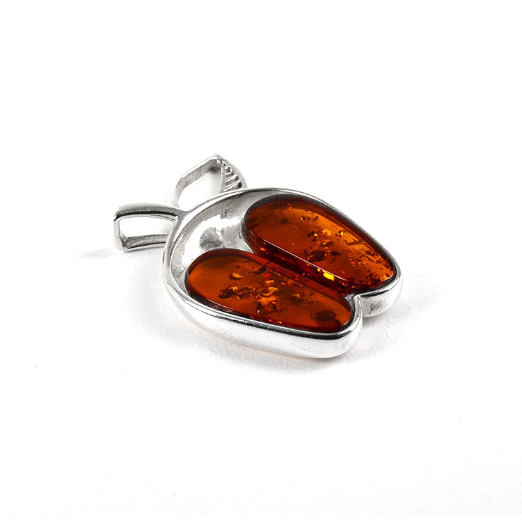 Amber Apple Pendant