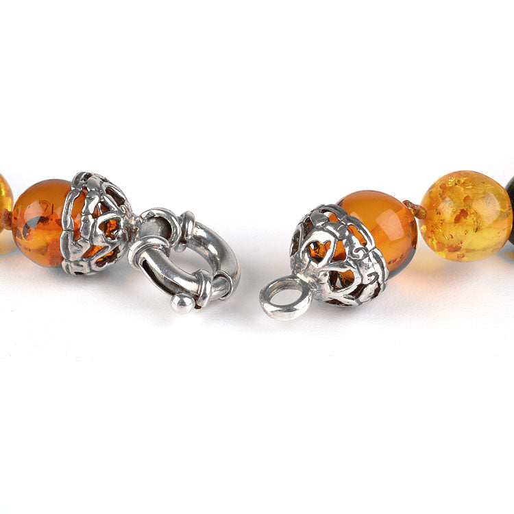 Exquisite Amber Beads Necklace