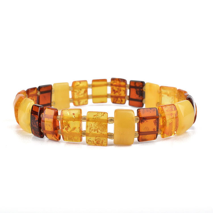 Russian Amber Stretch Bracelet