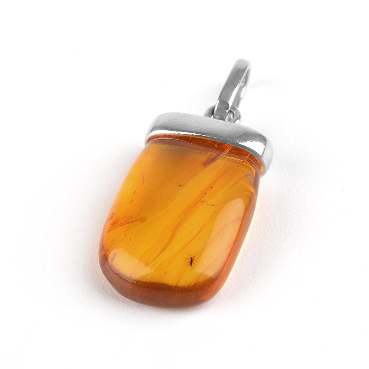 Insect Inclusion Pendant from Russia