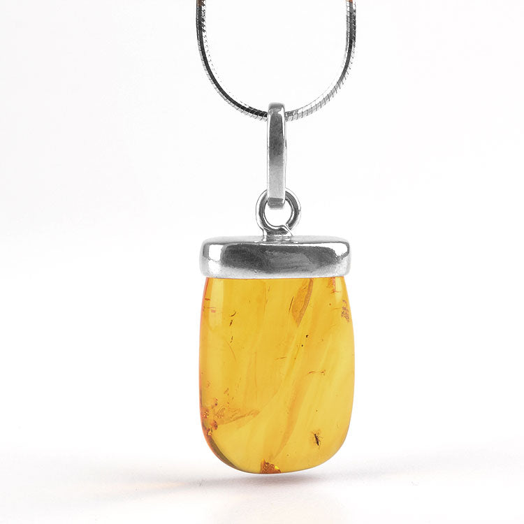 Insect Inclusion Pendant from Russia