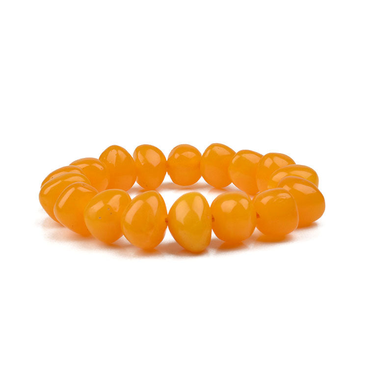 Chunky Butterscotch Amber Bracelet (Reconstructed)