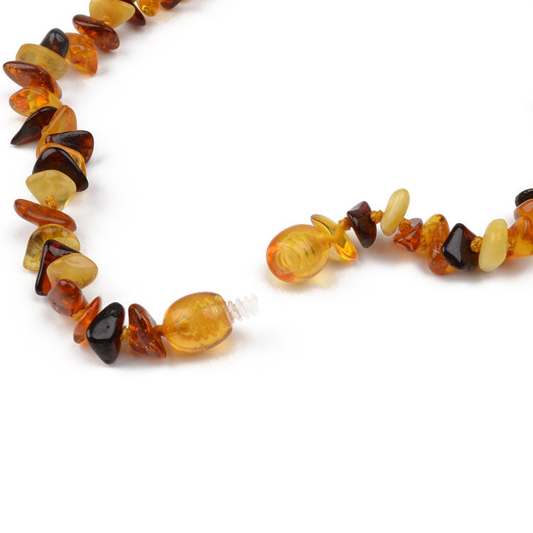 Amber Necklace For Teething Baby