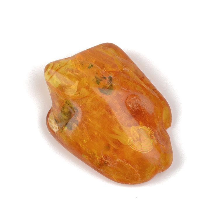 Authentic Amber Stone With Inclusions